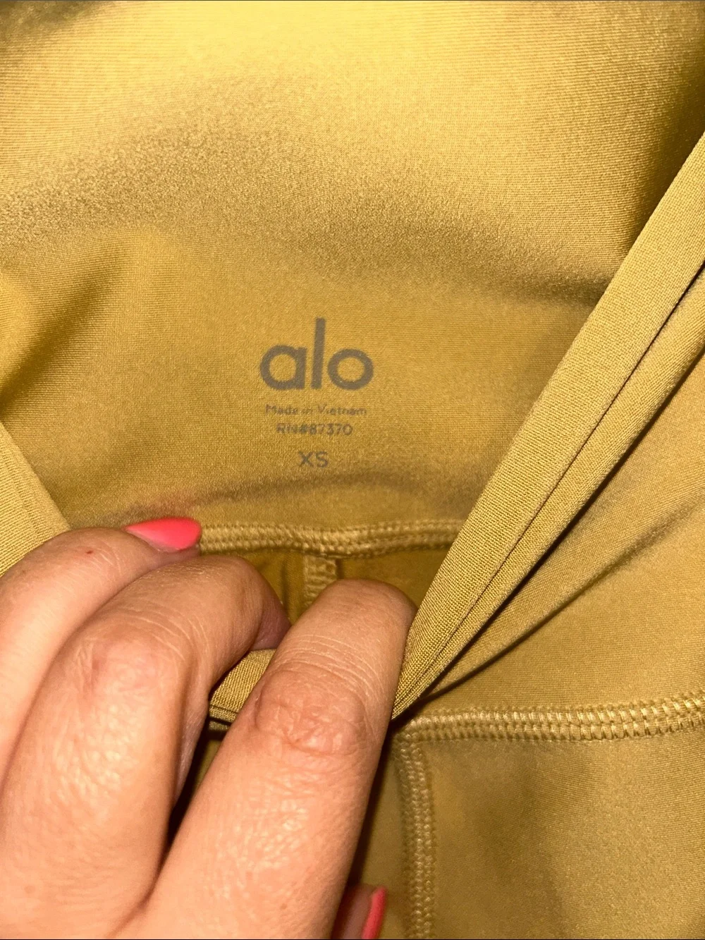 ALO Yoga 🧘🏻‍♀️ High-Waist Olive Active Leggings